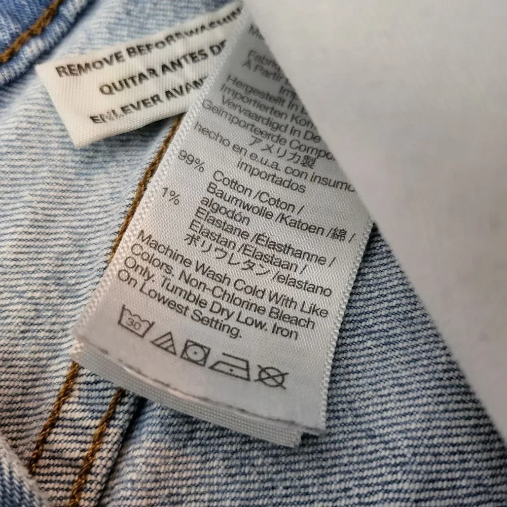 MADEWELL DIY Cut Shorts | Size 26 | Light Wash | Like New Condition Denim